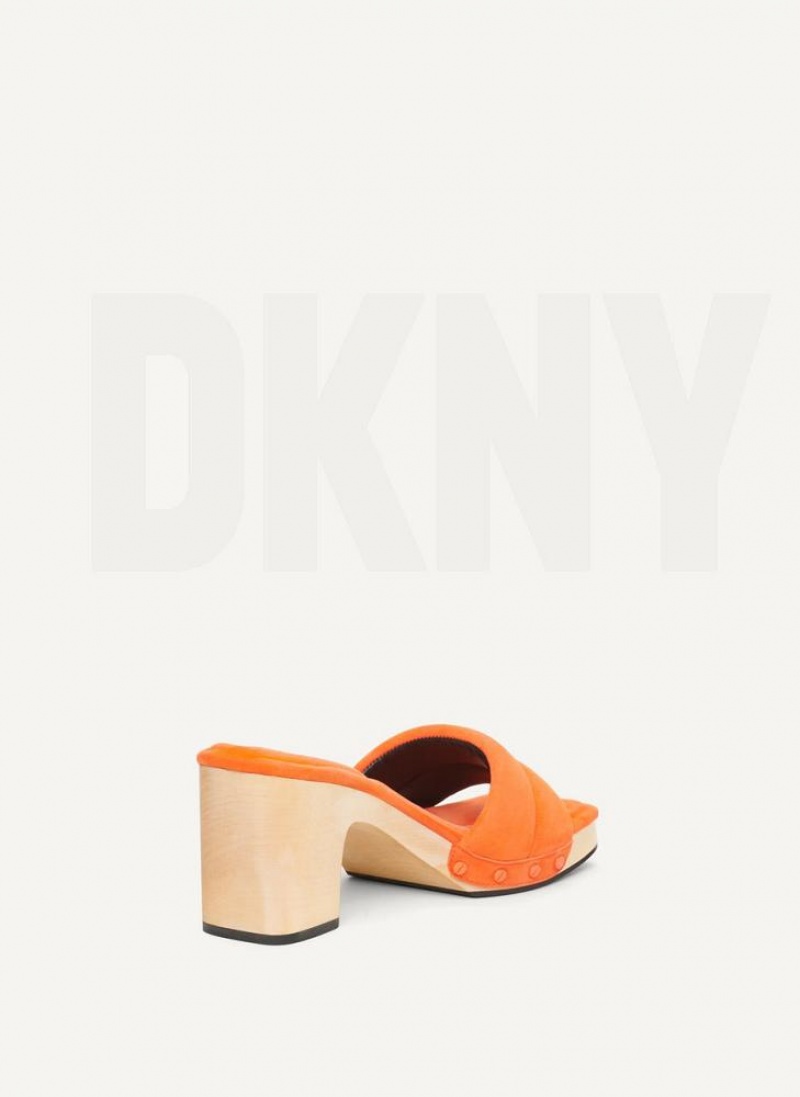 Talons DKNY Kaia Femme Orange | France_D0709